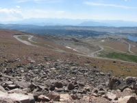 Beartooth Highway - Cody fire